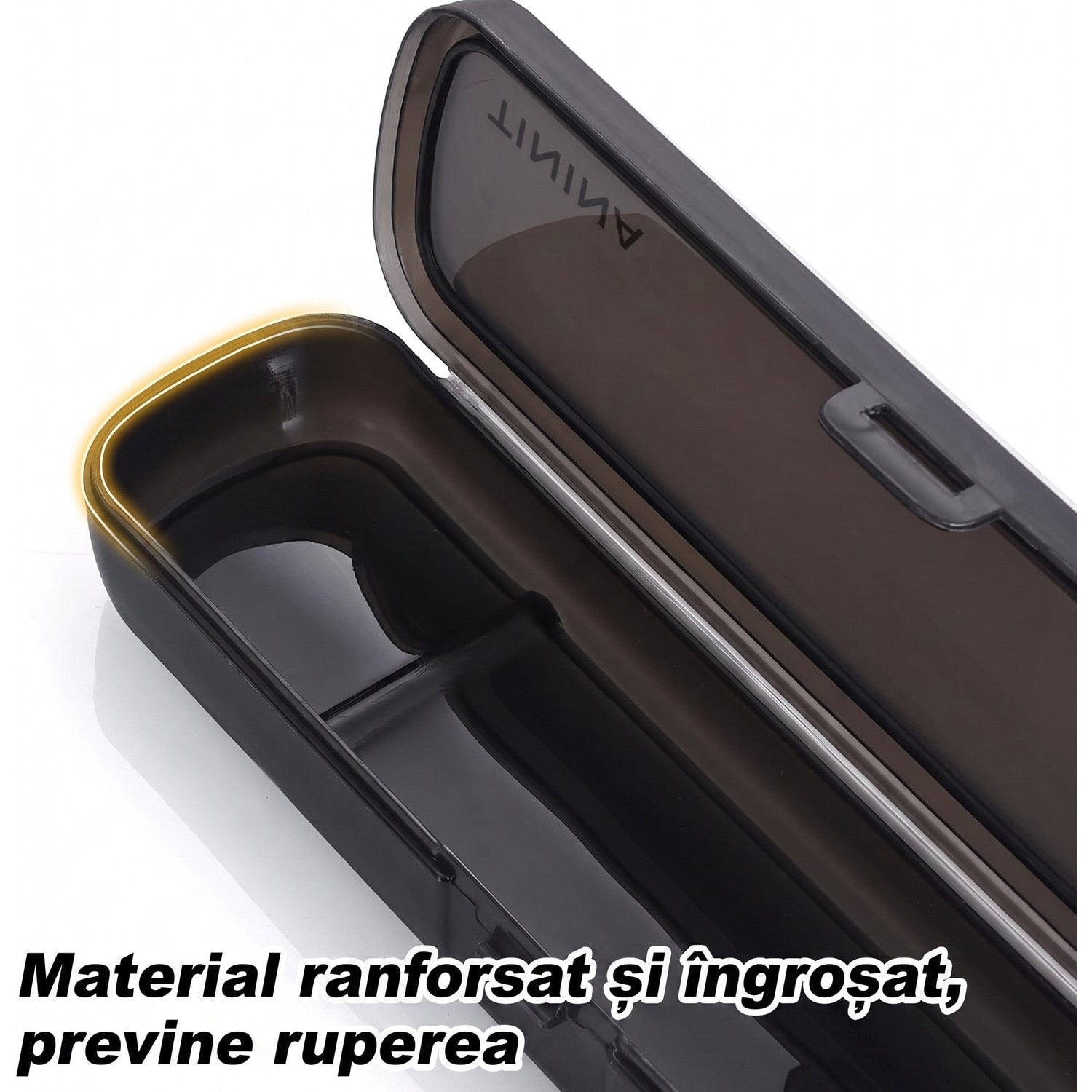 Set tacamuri portabile de calatorie NextWave® cu caseta de transport ranforsata si inchidere cu clema, 4 piese compacte din – imaginea 4