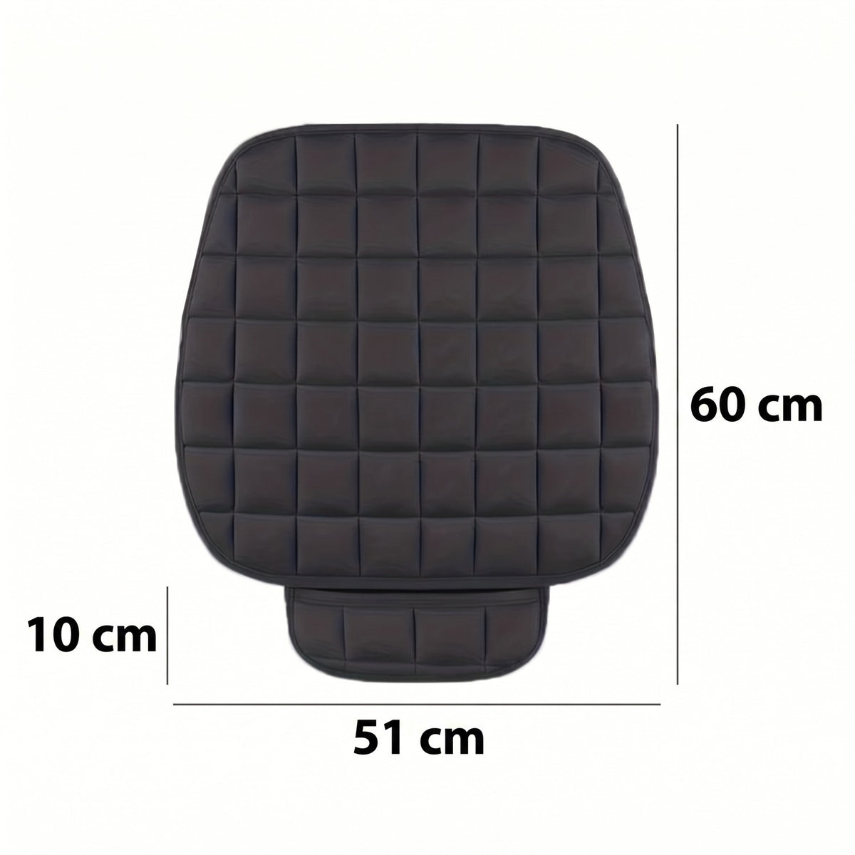 Husa scaun auto universala NextWave®️, ofera protectie pentru sezut scaun fata, design elegant cu buzunar pentru depozitare – imaginea 4