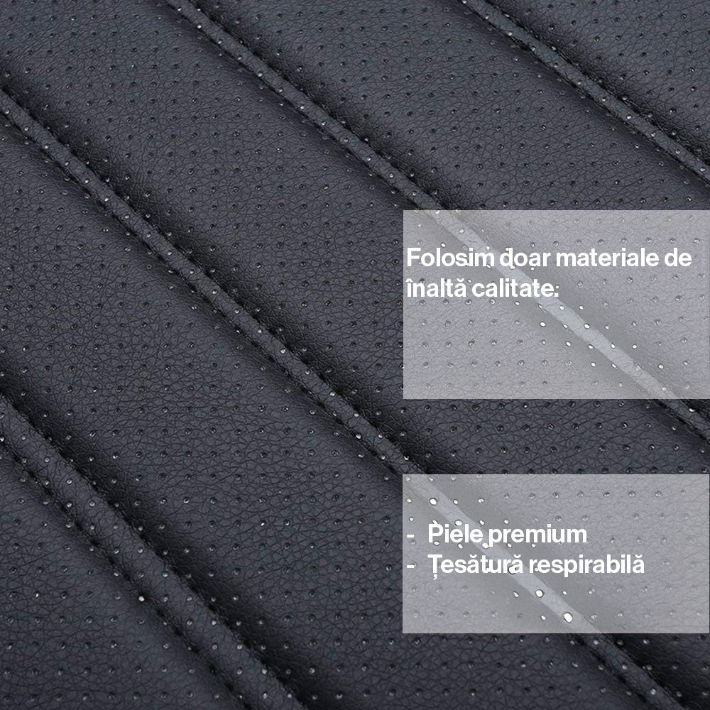 Husa scaun auto universala NextWave®️, ofera protectie scaun fata, universala, masina personala, taxi, ride sharing – imaginea 4