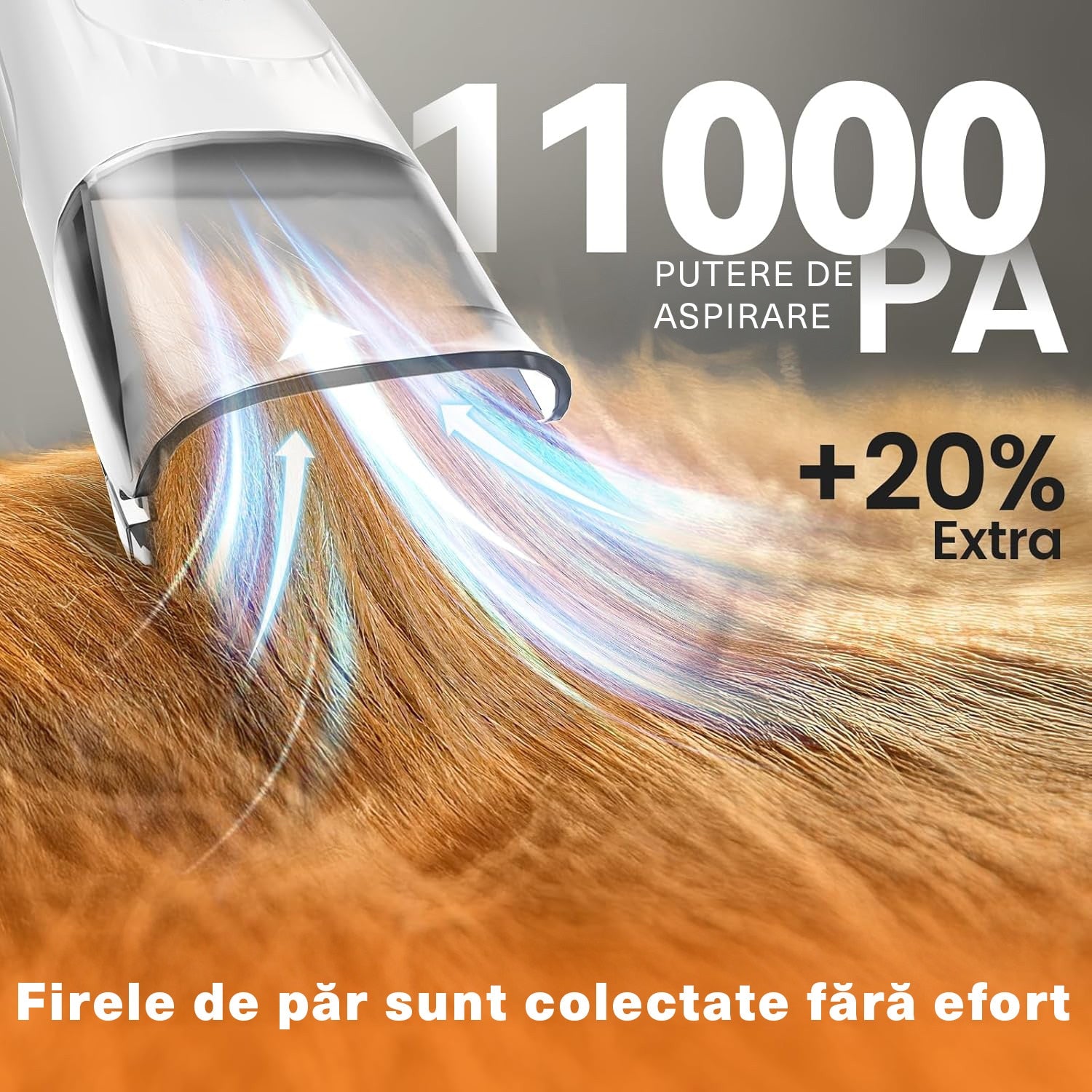 Masina De Tuns Animale, Caini, Pisici NextWave®, Aspirator 7 in 1 pentru toaletarea animalelor de companie si materiale – imaginea 4