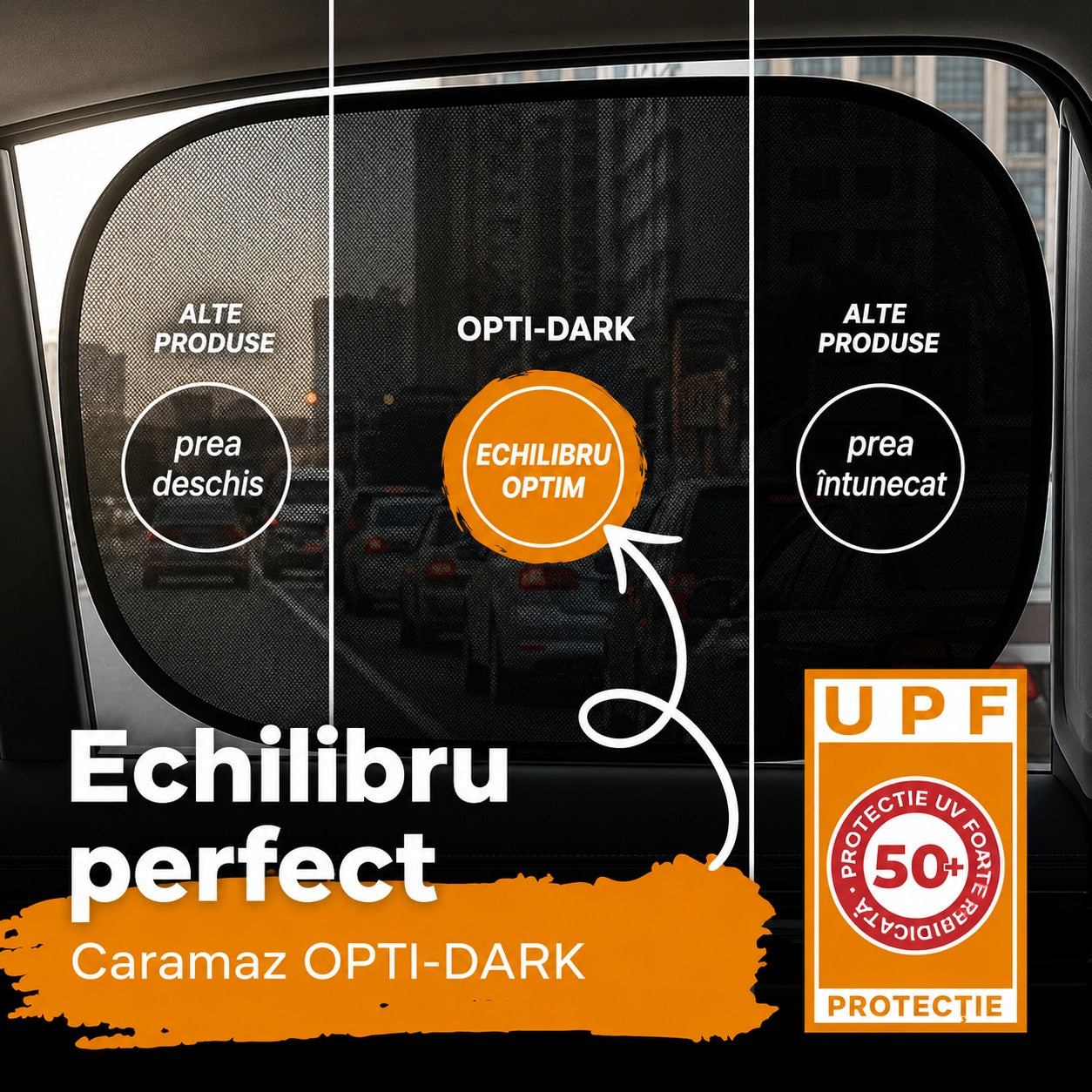 Parasolar auto NextWave® pentru geam lateral, set 2 bucati, protectie UV certificata UPF 50+, blocheaza 98,6% din razele UV – imaginea 4