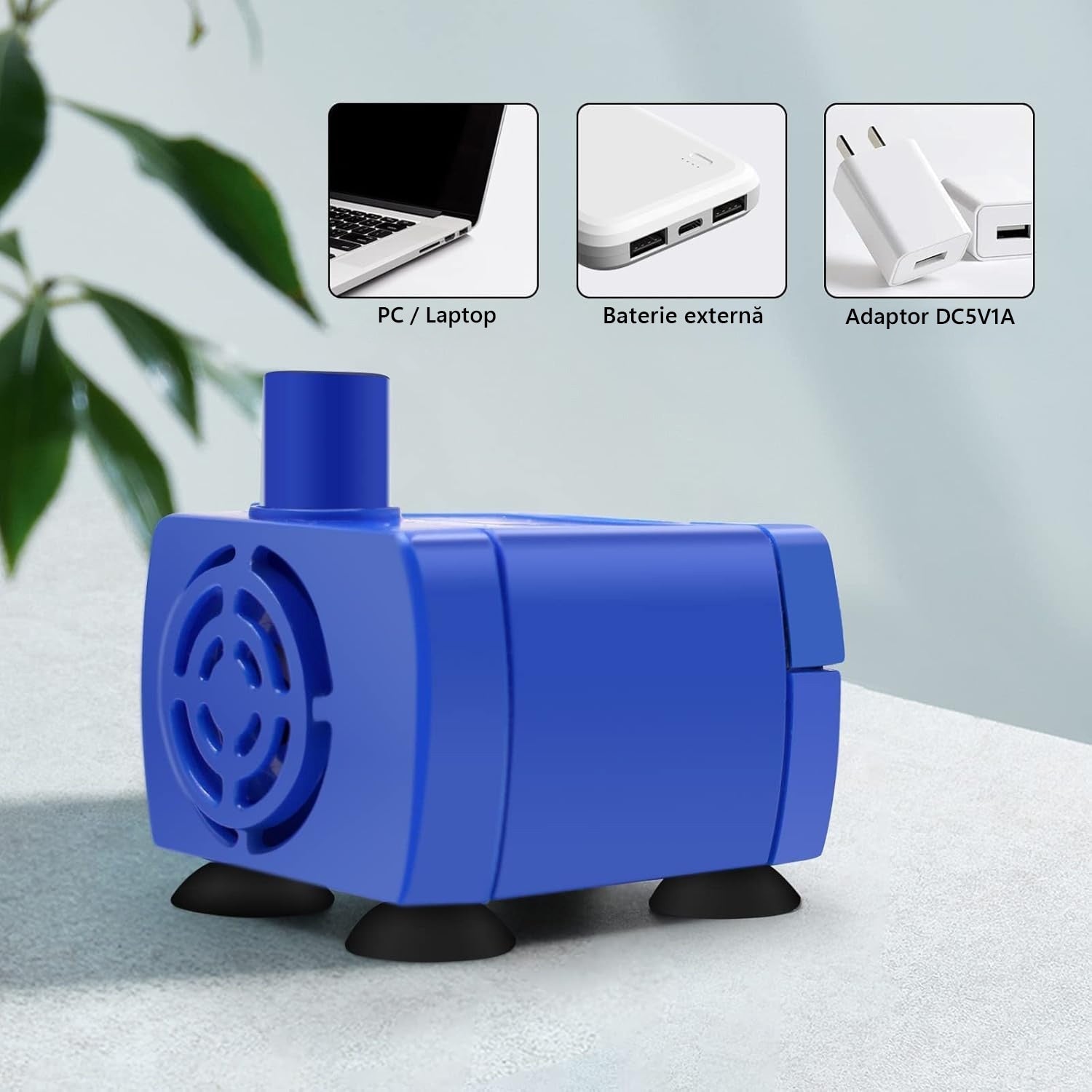 Pompa de apa pentru dispenser apa automat NextWave®, tip fantana pentru caini si pisici, compartibila cu fantana de plastic – imaginea 4