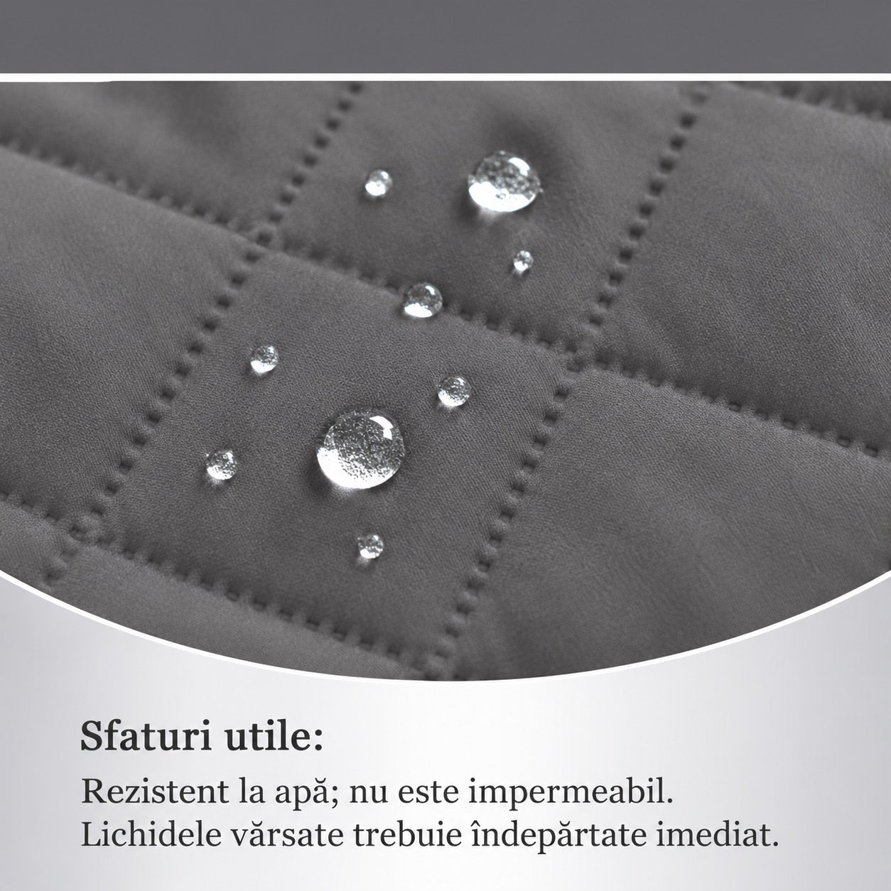 Husa canapea NextWave®, reversibila si matlasata, protectie rezistenta la apa pentru spatar, sezut si cotiere, impotriva – imaginea 5