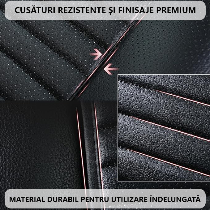 Husa scaun auto NextWave, impermeabila, antialunecare, bej, universala – imaginea 5