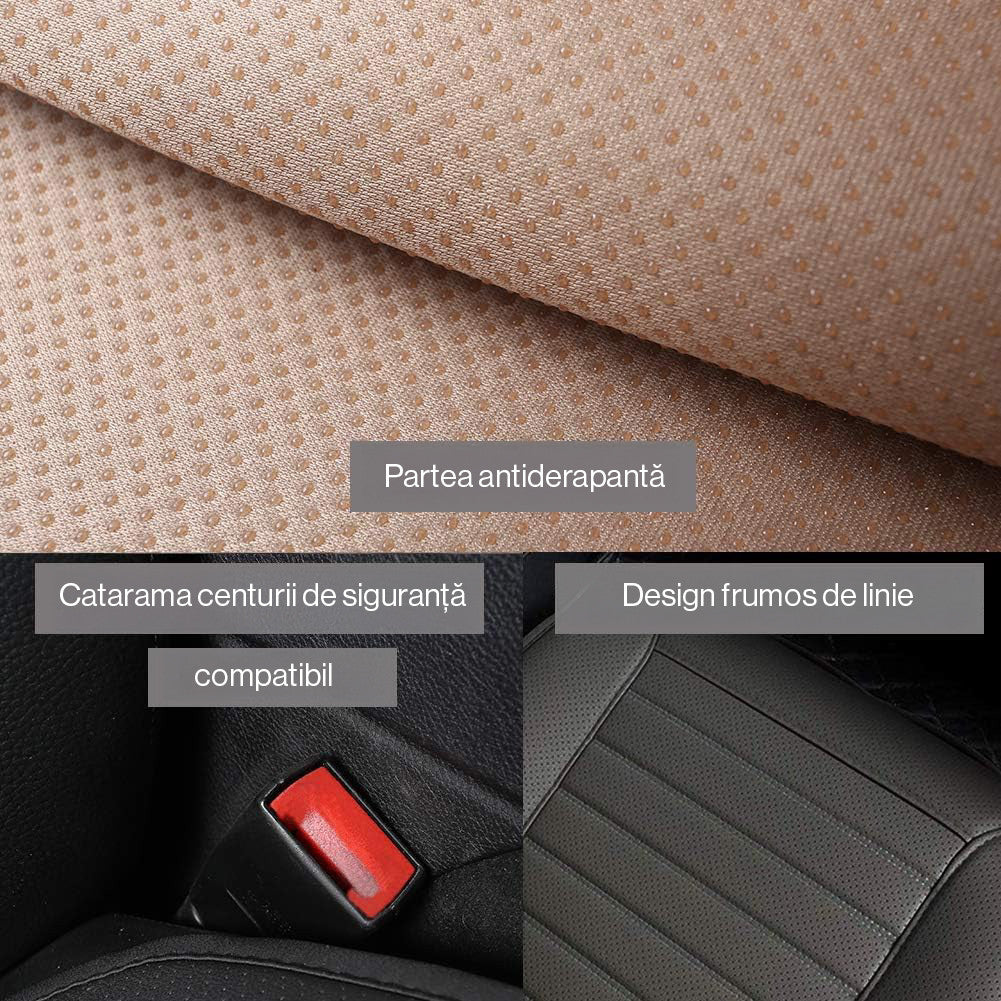 Husa scaun auto universala NextWave®️, ofera protectie scaun fata, universala, masina personala, taxi, ride sharing – imaginea 5