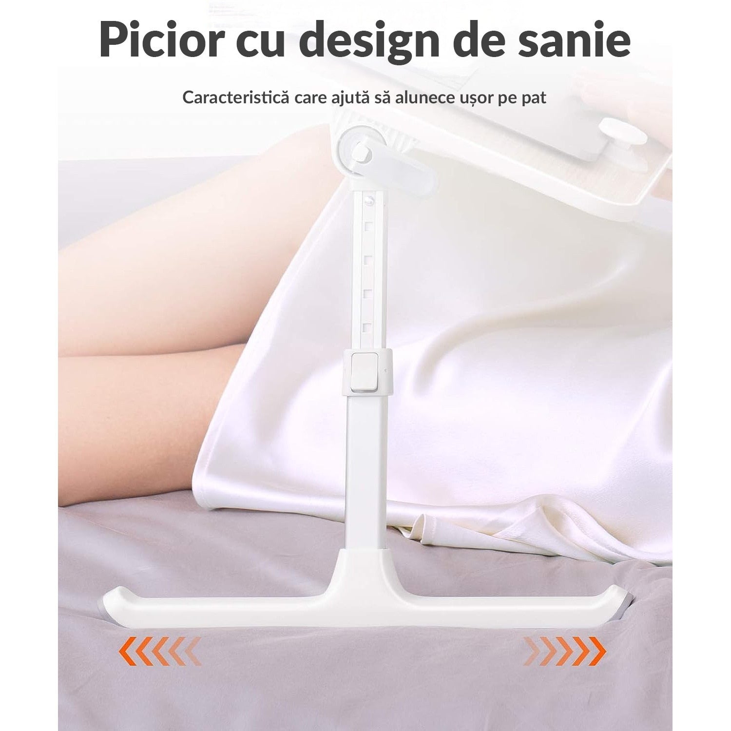 Masa pliabila pentru Laptop NextWave®️, pentru birou, pat sau canapea, 5 niveluri de inaltime si 4 unghiuri de inclinare – imaginea 5