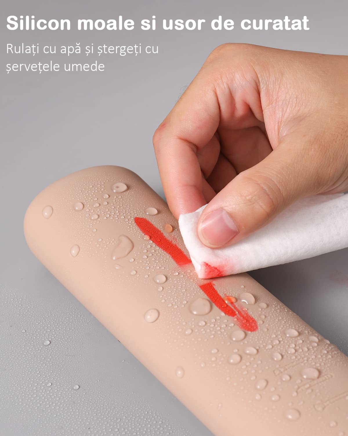 Organizator pensule machiaj pentru calatorii, din silicon anti-cadere, portabil, elegant, usor, inchidere cu magnet – imaginea 5