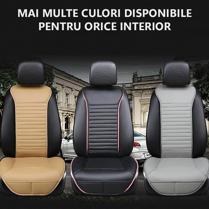 Husa scaun auto NextWave, impermeabila, antialunecare, bej, universala – imaginea 7