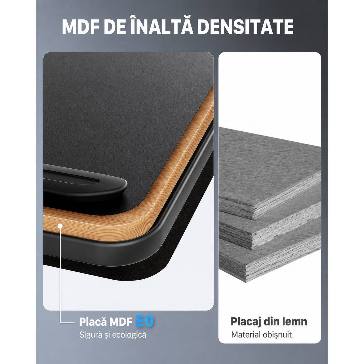 Masa Laptop Pliabila NextWave®, Ventilator Racire USB, Inclinare Ajustabila, Suport Reglabil pentru Pat si Canapea, Picioare – imaginea 7