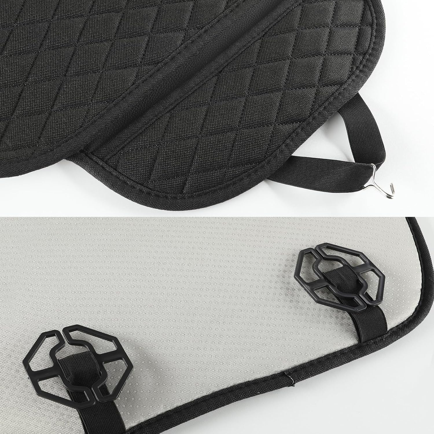 Husa scaun auto universala NextWave®️, ofera protectie pentru sezut scaun fata, design elegant cu buzunar pentru depozitare – imaginea 8