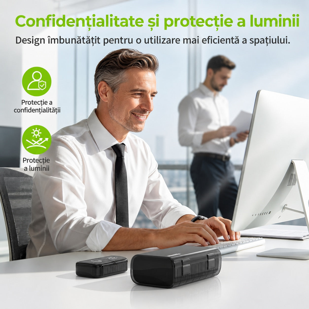 Organizator medicamente NextWave®, cutie saptamanala cu 7 recipiente detasabile si 14 compartimente AM/PM, deschidere la – imaginea 8