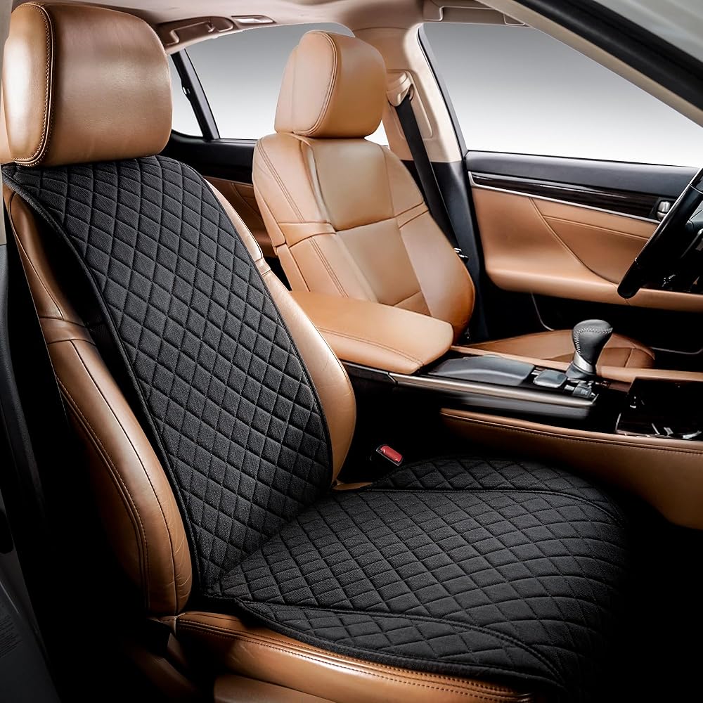 Husa scaun auto universala NextWave®️, ofera protectie scaun fata, universala, masina personala, taxi, ride sharing – imaginea 8