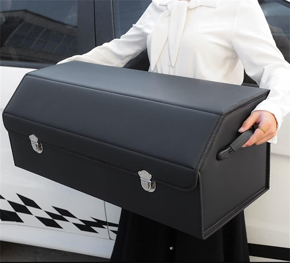 Organizator portbagaj auto Premium NextWave®️, Multifunctional, Pliabil, Rezistent, Prindere cu catarame, 3 compartimente – imaginea 8