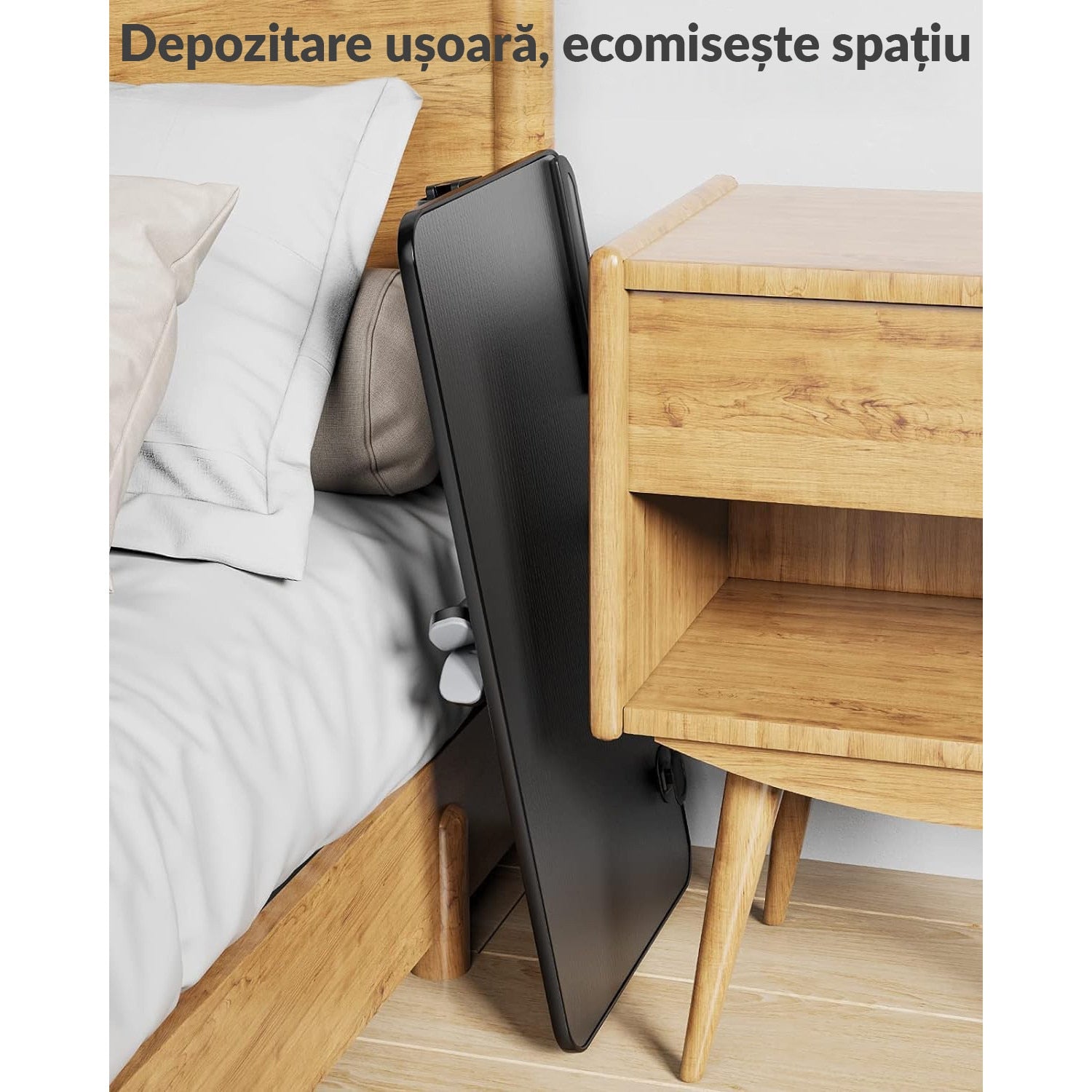 Masa pliabila pentru Laptop NextWave®️, pentru birou, pat sau canapea, 5 niveluri de inaltime si 4 unghiuri de inclinare – imaginea 9