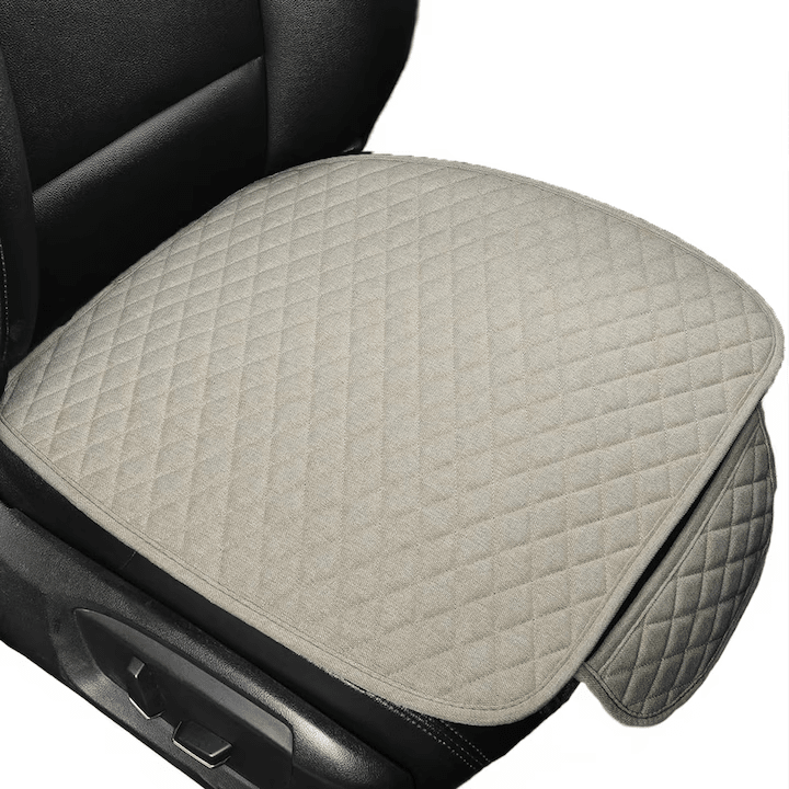 Husa scaun auto universala NextWave®️, ofera protectie pentru sezut scaun fata, design elegant cu buzunar pentru depozitare, anti-alunecare, material respirabil, pentru toate sezoanele, 50x 50 cm