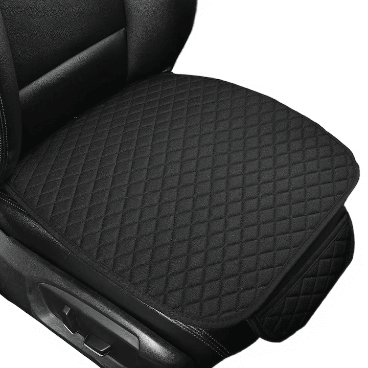 Husa scaun auto universala NextWave®️, ofera protectie pentru sezut scaun fata, design elegant cu buzunar pentru depozitare, anti-alunecare, material respirabil, pentru toate sezoanele, 50x 50 cm