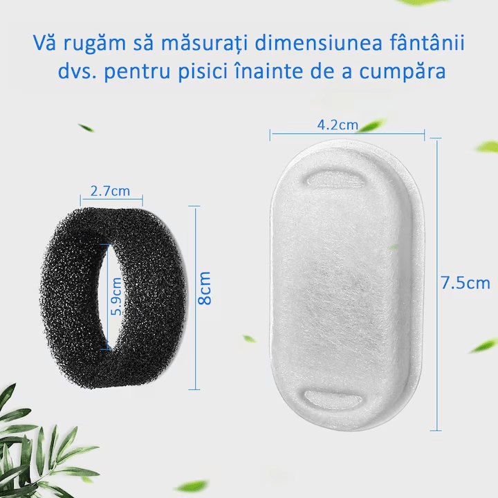 Set 4 Filtre pentru Dispenser Apa Automat NextWave™, Compatibil cu model D9, Purificare, Ionizare, Carbon activ