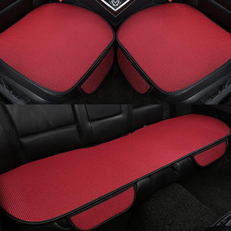 Set 3 huse pentru scaune auto NextWave®️, protecție la pete și uzură, confort ridicat, buzunare frontale, — detaliu vizual 1
