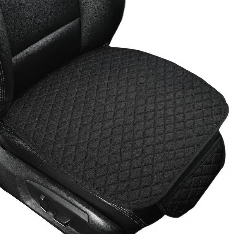 Husa scaun auto universala NextWave®️, ofera protectie pentru sezut scaun fata, design elegant cu buzunar — detaliu vizual 1