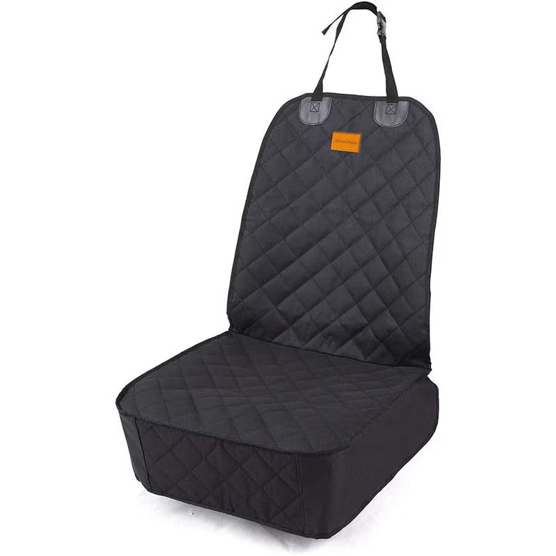 Husa scaun auto protectie si transport animale NextWave®️, caini si pisici ofera protectie scaun fata, uni — detaliu vizual 1