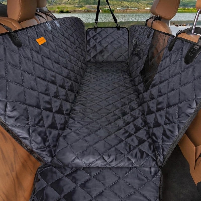 Husa scaune auto protectie si transport animale NextWave®️, Universala, Plasa pentru vizualizare, pentru c — detaliu vizual 1