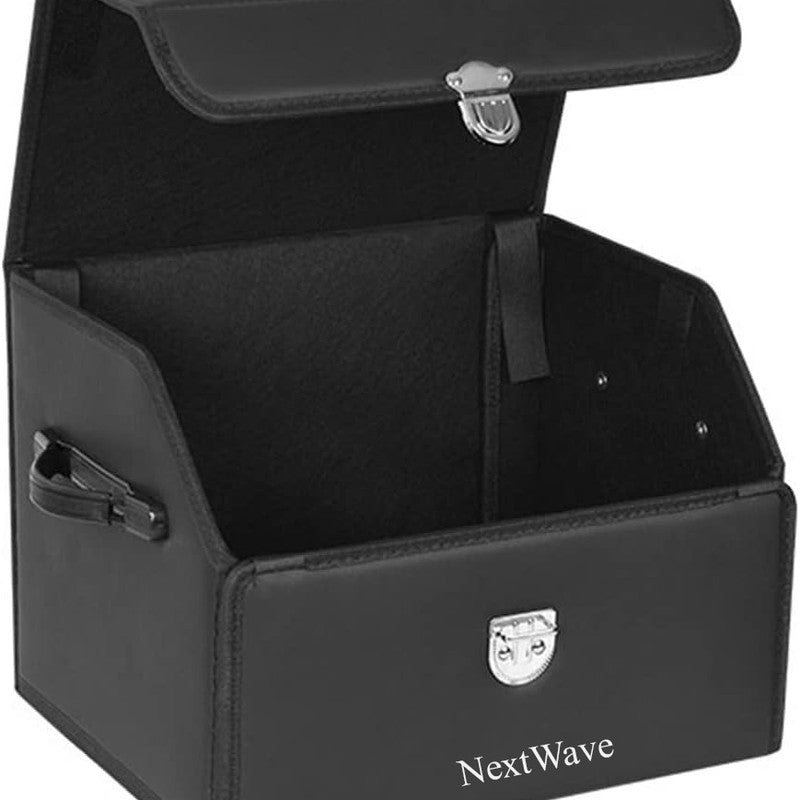 Organizator portbagaj auto Premium NextWave®️, Multifunctional, Pliabil, Rezistent, Manere Laterale, Prind — detaliu vizual 1