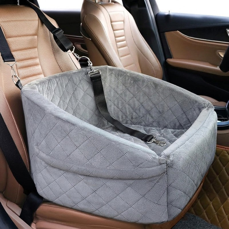 Scaun auto pentru caini NextWave®, detasabil si lavabil, pentru animale de pana la 13, 6 kg, cu centura de — detaliu vizual 2