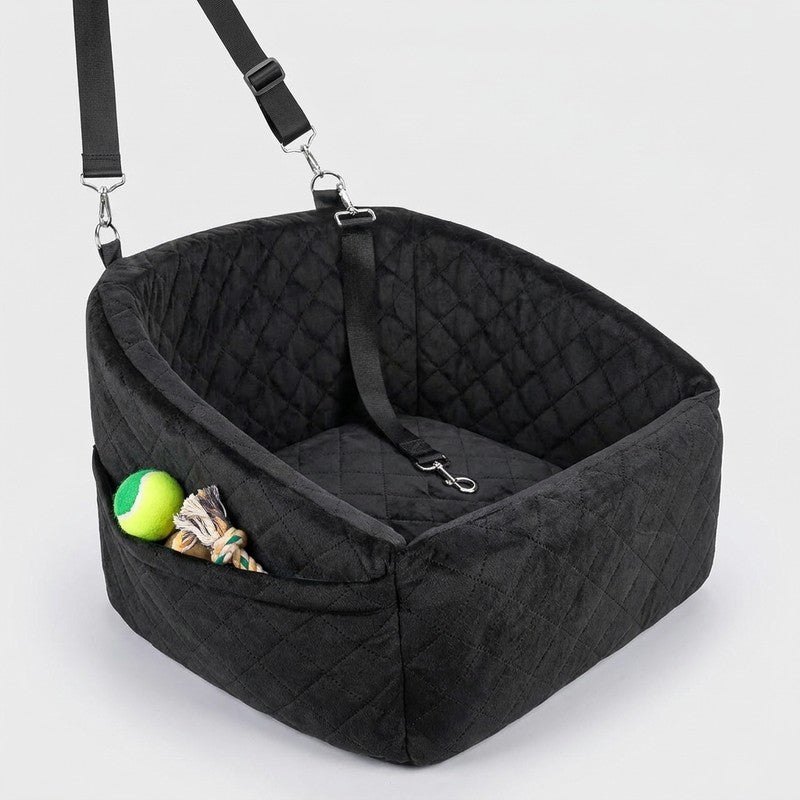 Scaun auto pentru caini NextWave®, detasabil si lavabil, pentru animale de pana la 13,6 kg, cu centura de — detaliu vizual 2