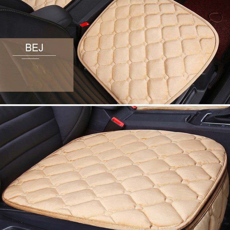Set huse pentru scaune auto NextWave®️, perne pentru sezut cu protectie antiderapanta si buzunare frontale — detaliu vizual 2