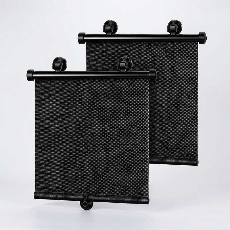 Set 2 parasolare auto retractabile NextWave®, pentru geamuri laterale, protectie impotriva razelor solare, — detaliu vizual 2