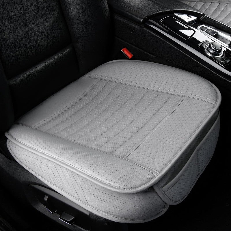 Husa scaun auto NextWave®️, universala, 53 x 53 cm, ofera protectie pentru sezut scaun fata, piele PU, ant — detaliu vizual 2