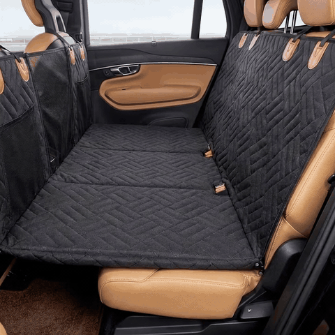 Husa scaune auto protectie si transport animale extinsa NextWave®️, insertie 3 placi pentru caini, pisici — detaliu vizual 2