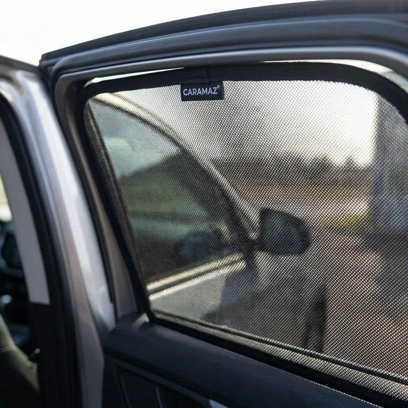 Parasolar auto NextWave® pentru geam lateral, set 2 bucati, protectie UV certificata UPF 50+, blocheaza 98 — detaliu vizual 3