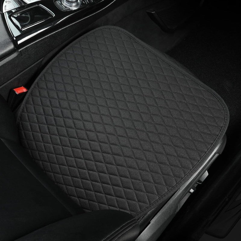 Husa scaun auto universala NextWave®️, ofera protectie pentru sezut scaun fata, design elegant cu buzunar — detaliu vizual 3