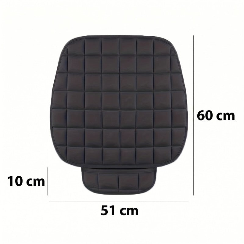 Husa scaun auto universala NextWave®️, ofera protectie pentru sezut scaun fata, design elegant cu buzunar — detaliu vizual 3
