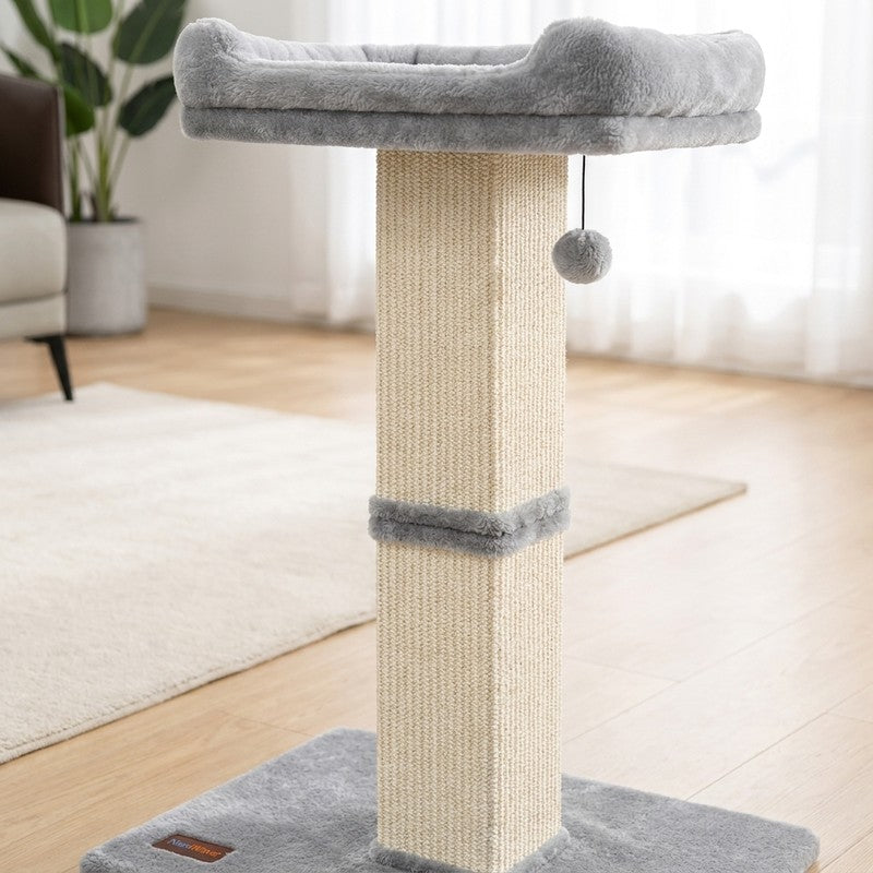 Stalp de zgariat pentru pisici NextWave®, cu suprafata durabila din sisal, culcus superior din plus cu hus — detaliu vizual 3