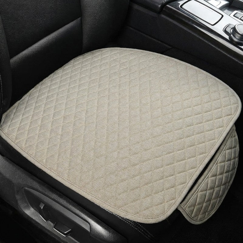 Husa scaun auto universala NextWave®️, ofera protectie pentru sezut scaun fata, design elegant cu buzunar — detaliu vizual 3
