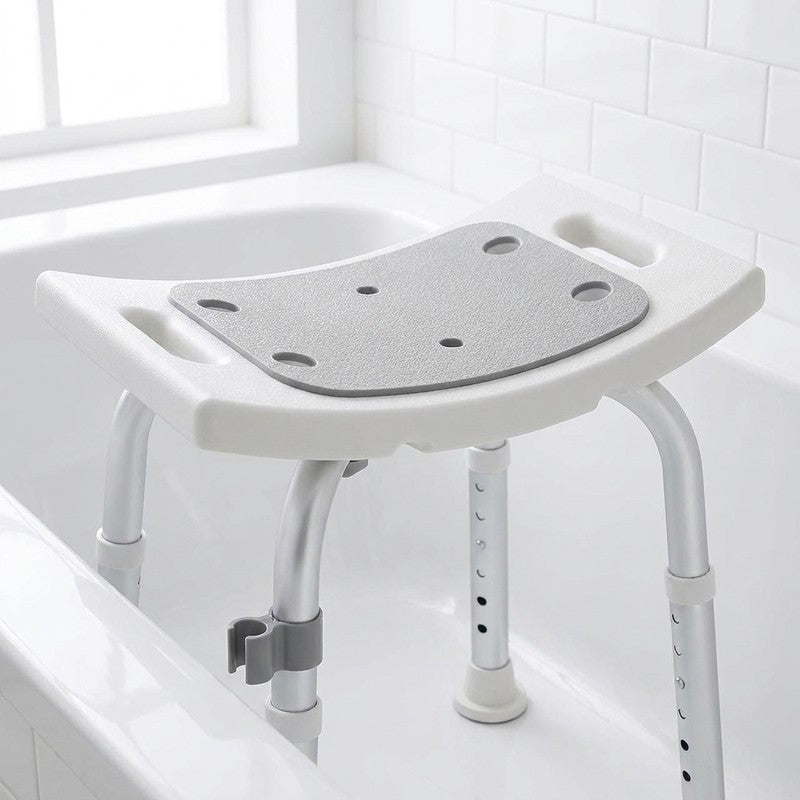 Scaun de dus NextWave® pentru baie si cada, reglabil pe inaltime, cadru rezistent din aluminiu, sezut conf — detaliu vizual 3