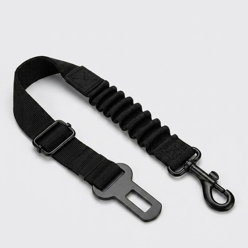 Centura auto NextWave® pentru siguranta cainilor, reglabila 61-79 cm, chinga din nailon rezistent cu cusat — detaliu vizual 3