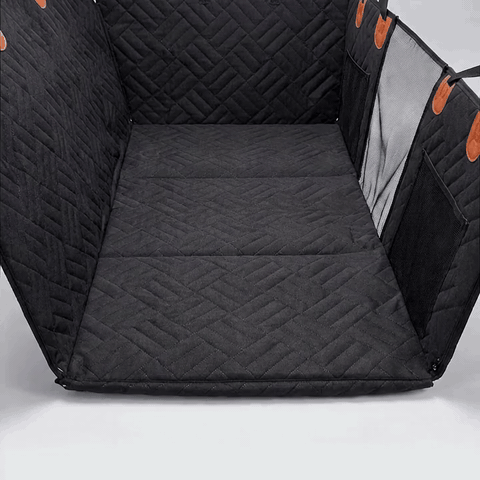 Husa scaune auto protectie si transport animale extinsa NextWave®️, insertie 3 placi pentru caini, pisici — detaliu vizual 3