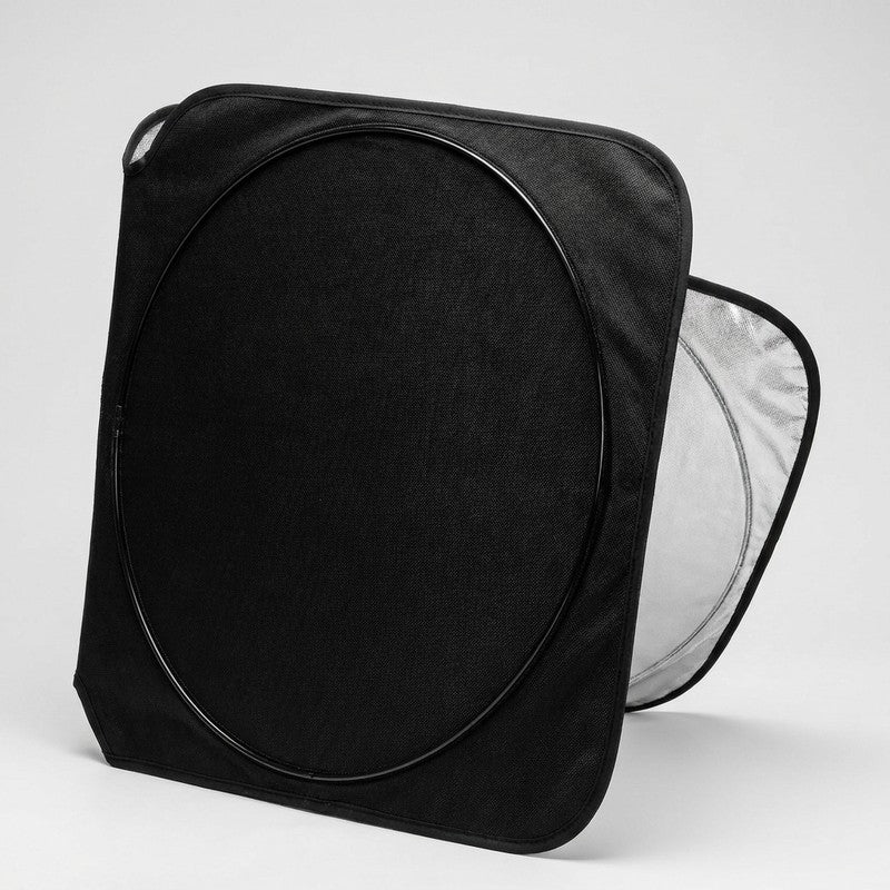 Parasolar auto NextWave® pentru parbriz, material reflectorizant 280T, protectie UV pana la 99%, design pl — detaliu vizual 3