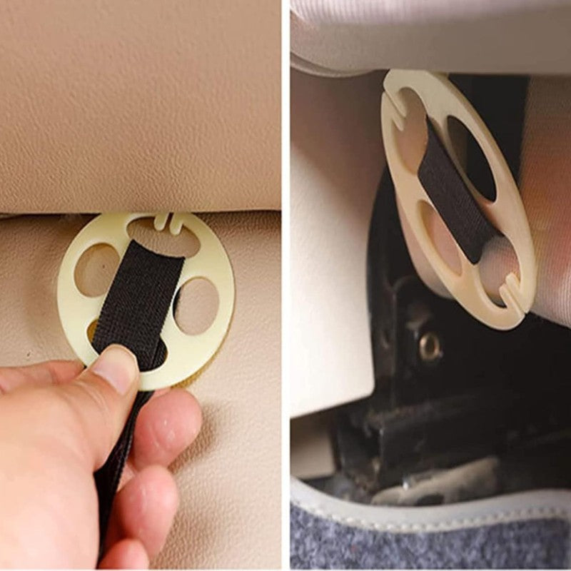 Set 3 huse scaune auto NextWave®️, protectie impotriva petelor si zgarieturilor, buzunar frontal depozitar — detaliu vizual 3