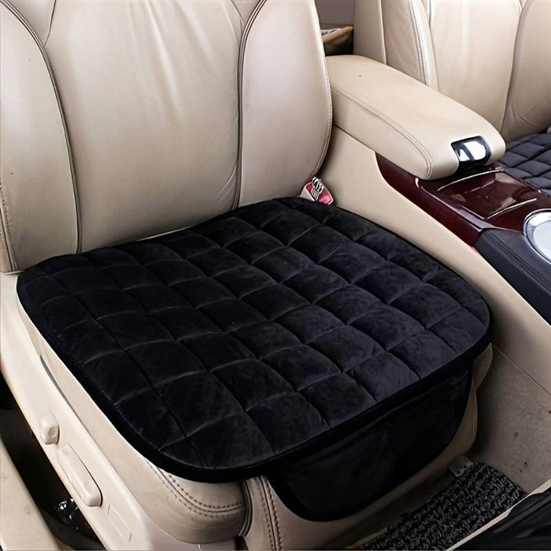 Husa scaun auto universala NextWave®️, ofera protectie pentru sezut scaun fata, design elegant cu buzunar — detaliu vizual 4