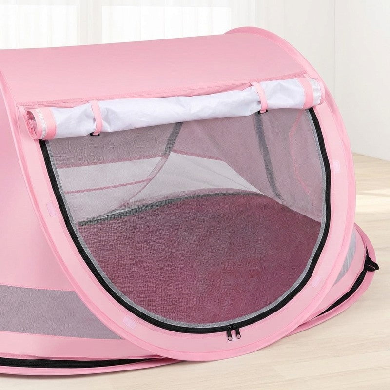 Cort de plaja pentru bebelusi NextWave®, protectie solara UPF 50+, deschidere automata pop-up, plasa respi — detaliu vizual 4