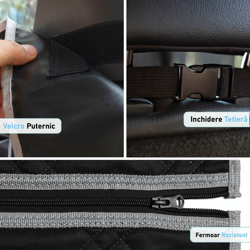 Husa auto portbagaj de protectie si transport animale NextWave®️, caini si pisici ofera protectie sporita, — detaliu vizual 4