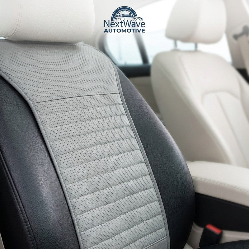 Husa scaun auto universala NextWave®️, ofera protectie scaun fata, universala, masina personala, taxi, rid — detaliu vizual 4