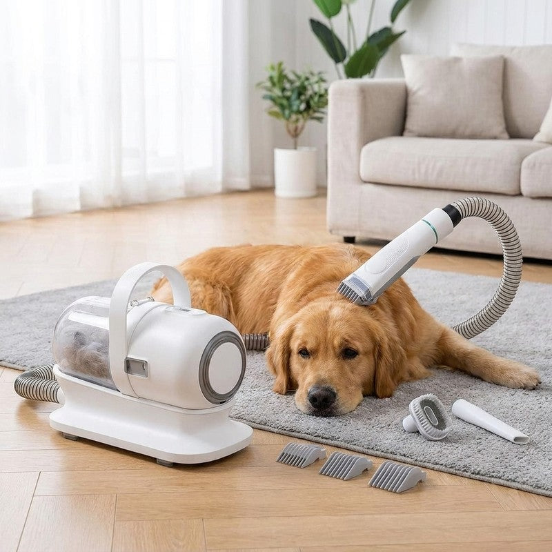 Masina De Tuns Animale, Caini, Pisici NextWave®, Aspirator 5 in 1 pentru toaletarea animalelor de companie — beneficii cheie