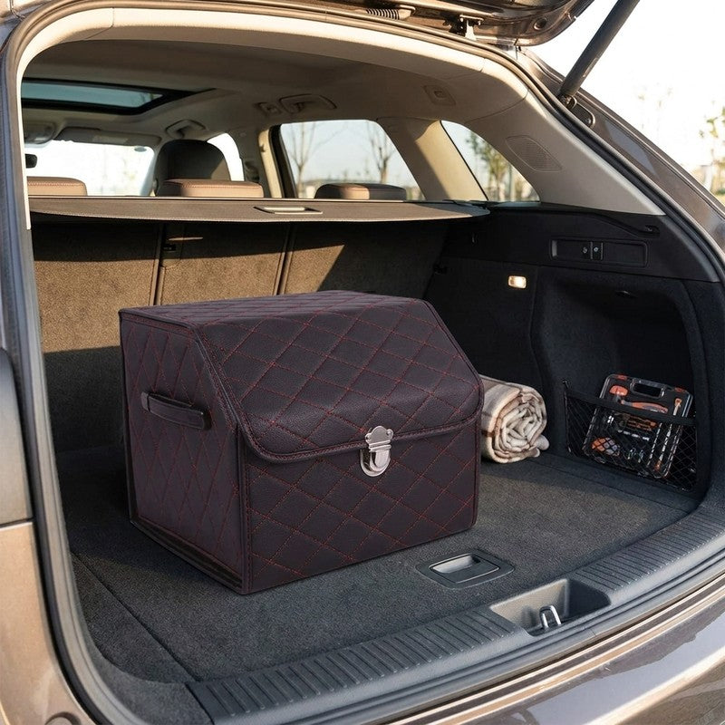 Organizator portbagaj auto Premium NextWave®️, Multifunctional, Pliabil, Rezistent, Manere Laterale, Prinde — beneficii cheie