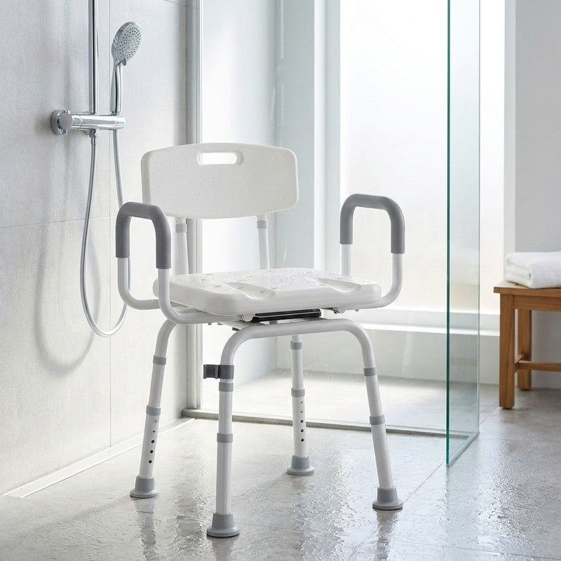 Scaun de dus NextWave®, rotativ la 360°, reglabil pe inaltime, cu spatar si cotiere, cadru rezistent din al — beneficii cheie