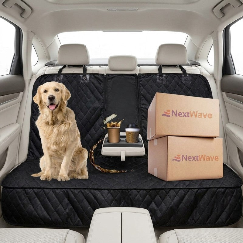 Husa scaune auto pentru transport animale NextWave®️, universala, caini si pisici, taxi, ride sharing, ofer — beneficii cheie